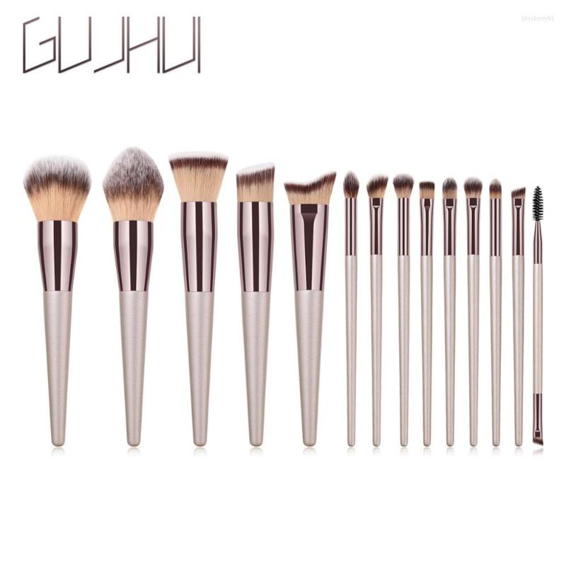 

Makeup Brushes 14PCS Foundation Brush Lashes Beauty Cosmetic Pinceaux Maquillage Eyebrow Eyeshadow Sets Professional Tools