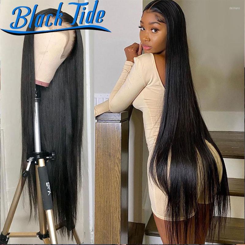

Bone Straight Human Hair HD Lace Wig 13x6 Remy Front Wigs 13x4 Frontal Pre Plucked, Picture shown
