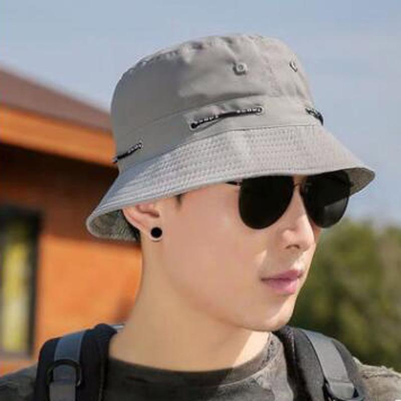 

Berets 2023 Sun Street Beach Bob Women Double Side Panama Hat Summer Printed Reversible Bucket Men Outdoor Hip-Hop Fisherman Cap, White