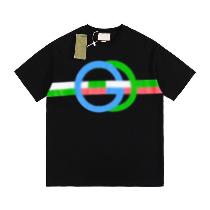 

Hip-hop street t-shirt runway style printed short-sleeved shirt high-grade customized women's men's t-shirt sportswear clothing y3722