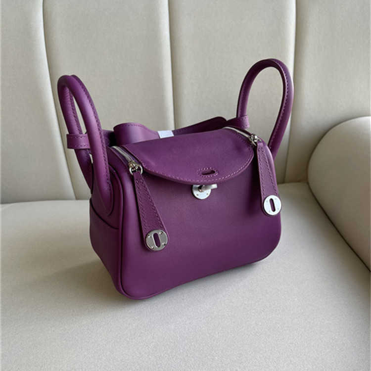 

Designer Herme Lindi Bags online outlet 2023 Autumn and Winter New Swift Cowhide Women's Mini Doctor One ShoulBIHF, Khaki7