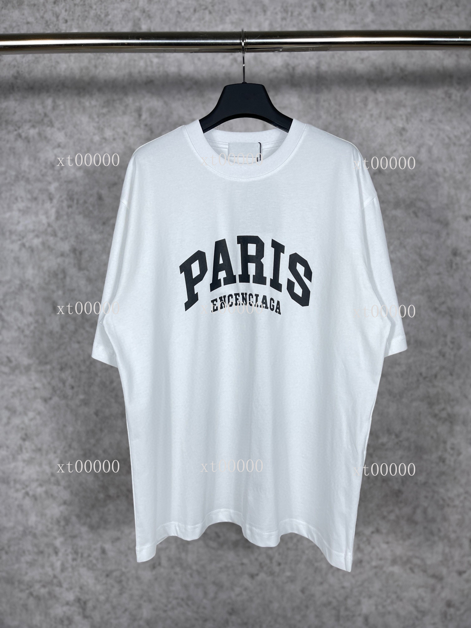 

23SS Designer Letter Printed T Shirts Tee Sweatshirt Fashion High Street Short Sleeves Summer Casual T-Shirt Breathable Men Women Crew Neck Tees Dresses for Wo 23-696, White