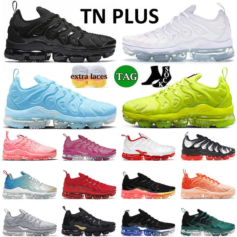 

Tn plus Men Women running shoes vapor maxes Tennis Ball University Blue Triple Black Coquettish Purple Dhgates Cherry tns max maxs trainers sports sneakers 36-47, 27 36-47