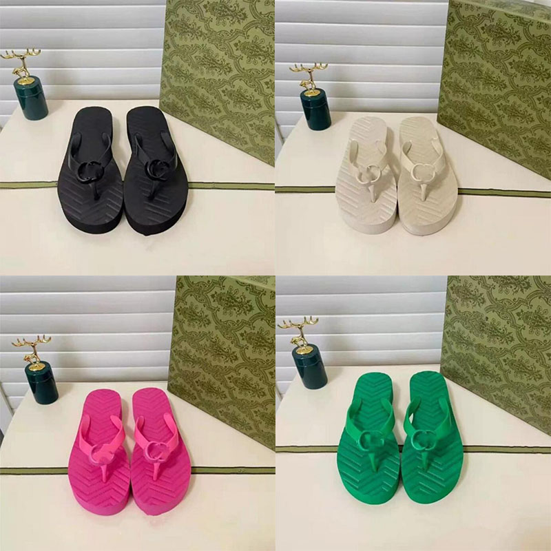 

Designer 2023 fashion ladies flip-flops simple youth slippers moccasins suitable for other places in hotels and beaches in spring, summer and autumn size 35-42, Green