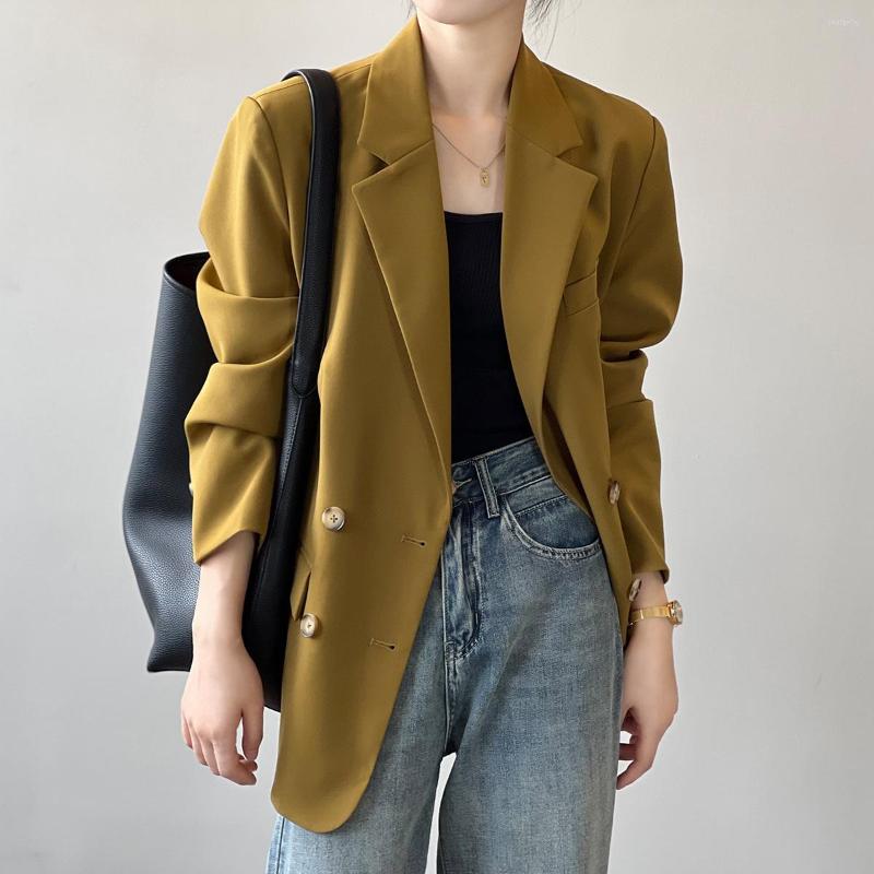 

Women's Suits 2023 Style Casual Suit Jacket Women Autumn All Season Office Lady Professional Female Blazer With Thin Shoulder Pads Z380, Black