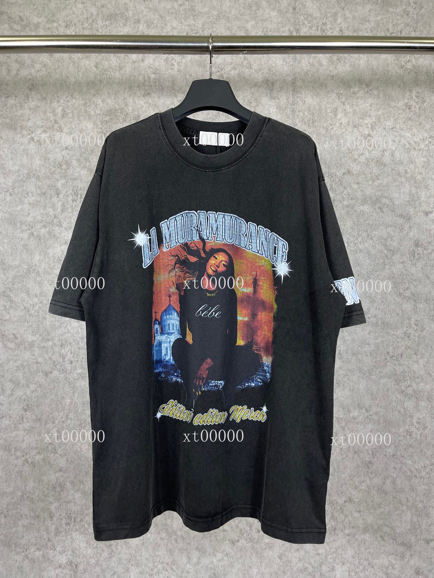 

23SS Designer Letter Printed T Shirts Tee Sweatshirt Fashion High Street Short Sleeves Summer Casual T-Shirt Breathable Men Women Crew Neck Tees Dresses for Wo 23-603, Customize