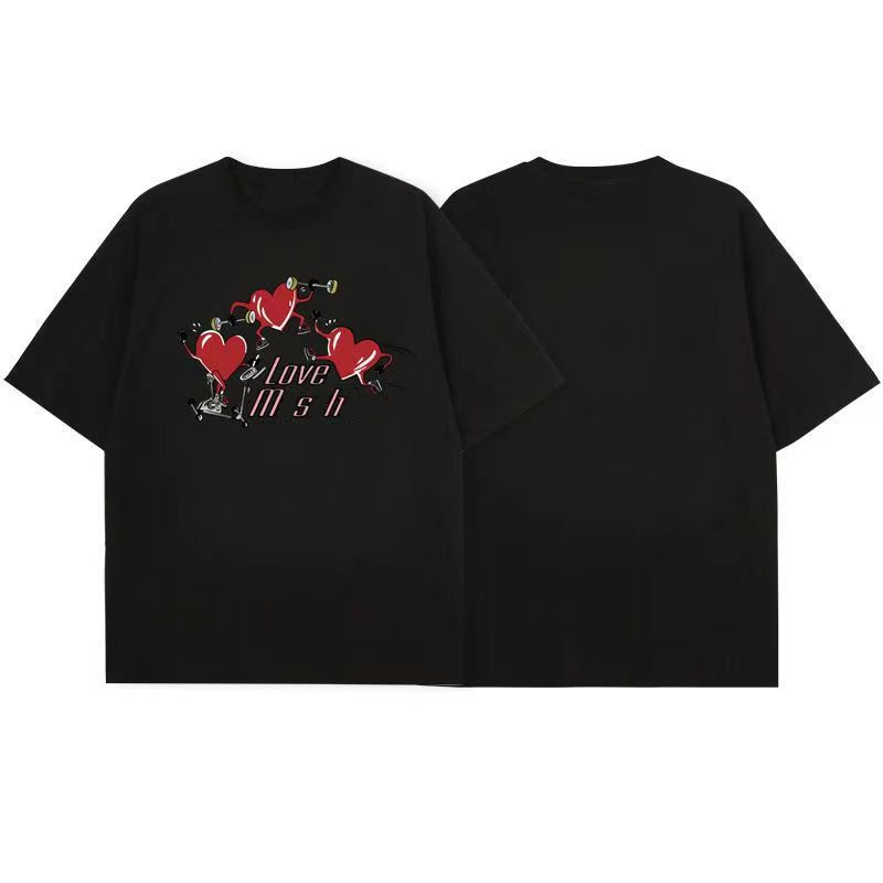 

New 2023 Brand Men's T Shirt Women Men Stylist TShirt Pure Cotton Tees Classic Senior Designer Clothes Outdoor Street Clothing