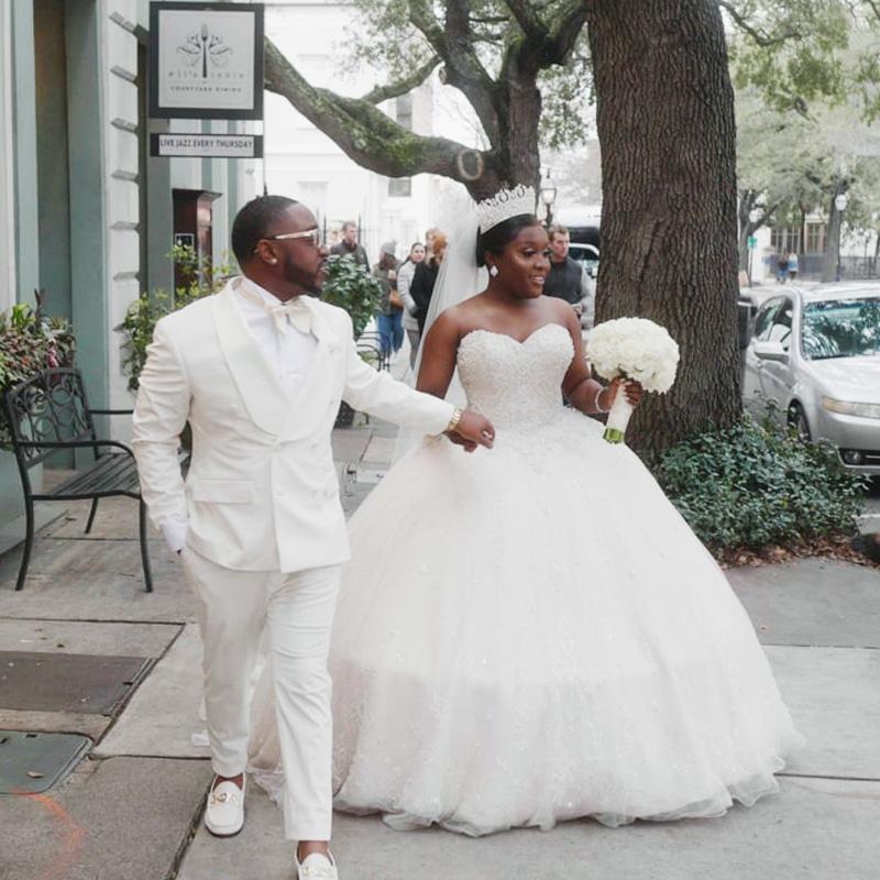 

Wedding Dress Other Dresses White Dubai Ball Gown Puffy With Sweetheart Neck Lace Appliques Bridal Gowns Tulle Pearls DressOther, Pink