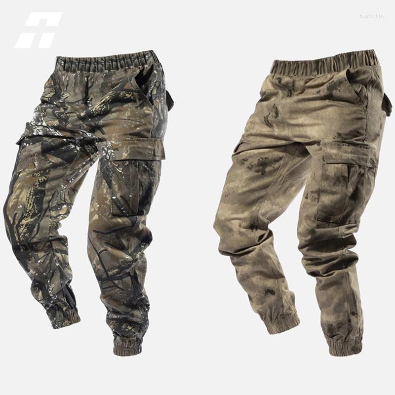 

Men's Pants Cargo Men 2023 Outdoor Camouflage Tactical Military Mens Hip Hop Streetwear Jogger Fashion Multi Pockets TrousersMen's Heat22, Jw778khaki