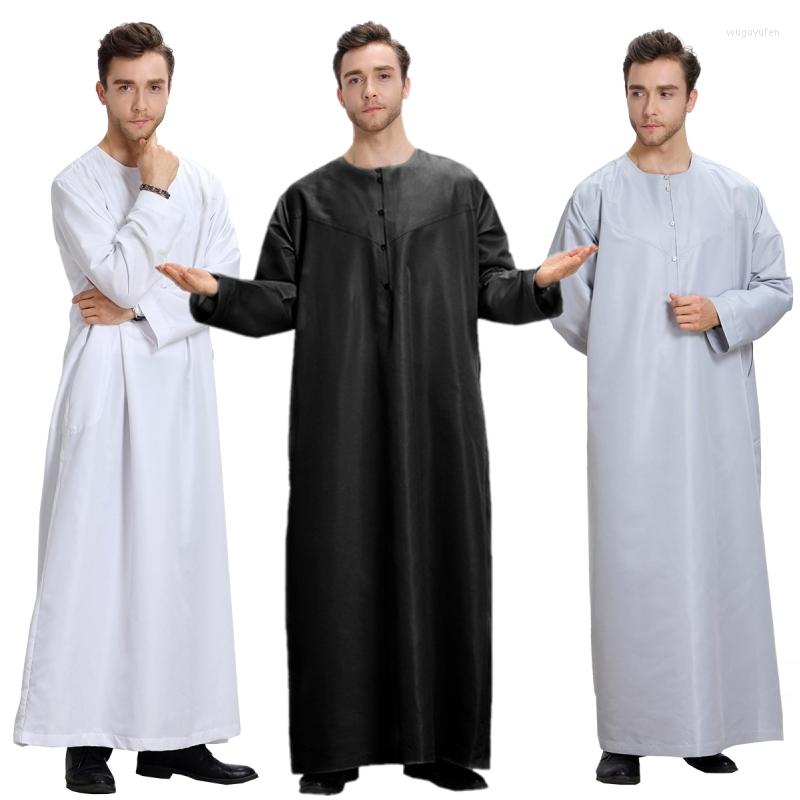 

Ethnic Clothing Saudi Arab Thobe Men Kaftan Abaya Robe Thoub Daffah Dishdasha Dubai Muslim Dress UAE Eid Jubba Middle East Ramadan Jilbab