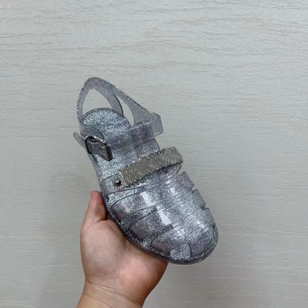 

Couples Fashion Roman Sandals Leather Slippers Luxury Designer Classic Fashion Full Diamond Beach Rainproof Slippers 35-45, Woman