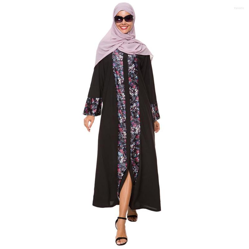 

Ethnic Clothing Robe Dubai Qatari Bangladesh Sequin Hijab Muslim Dress Jilbab Abayas For Women Caftan Turkish Islamic Wholesale