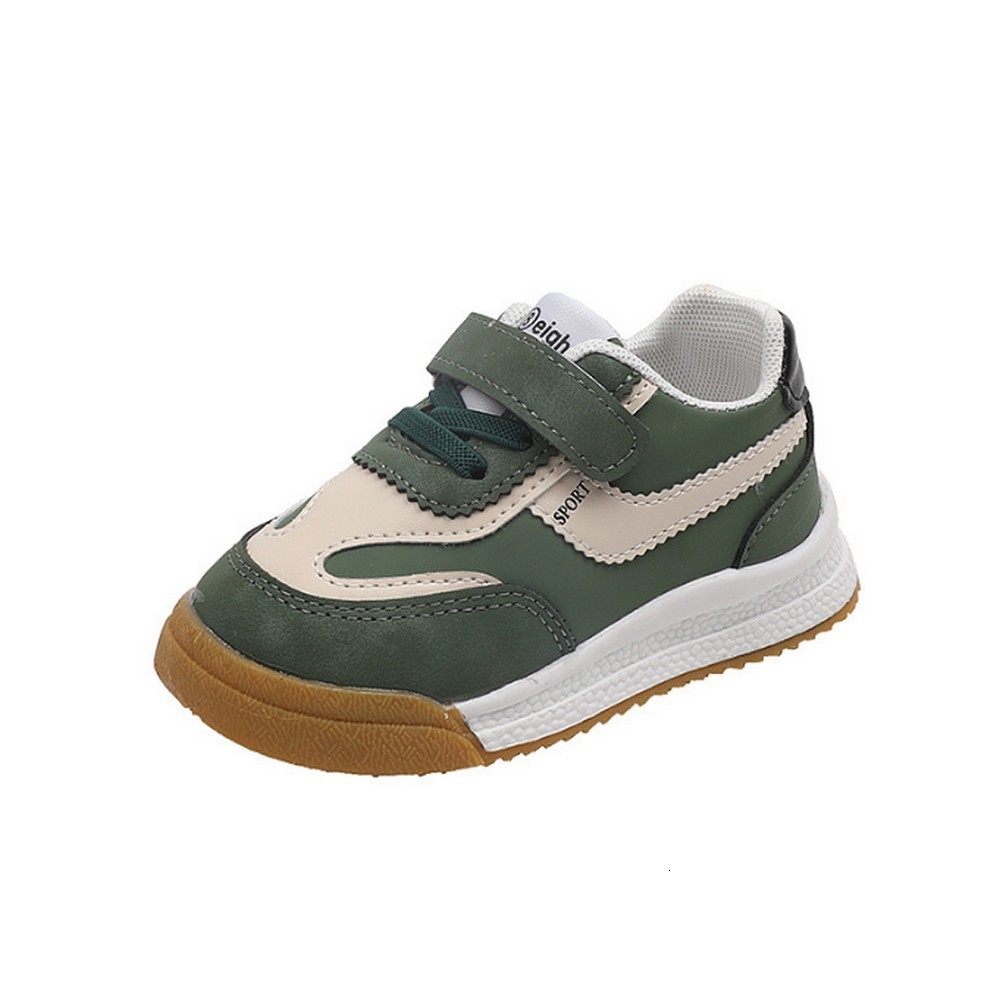

Sneakers Children For Boys Girls Low Help Skate Shoes Pu Leather Nonslip Kids Sports Spring Autumn Baby Casual 230217, Khaki