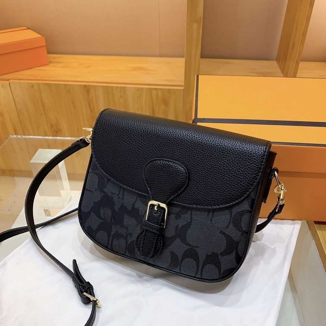 

Brand Designer bags Handbag Shoulder Crossbody Bag Tote bag 2023 New Women's Color Contrast Fashion Shoulder Oblique Span French Chain Square Factory Direct Sale