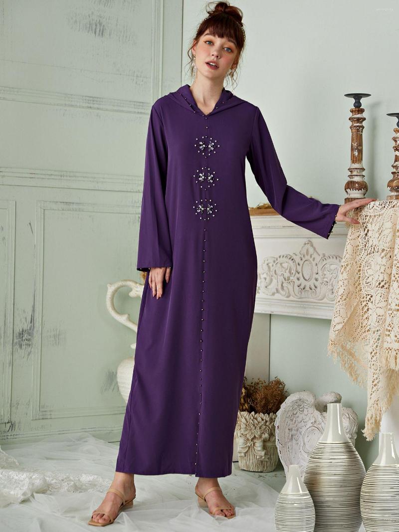 

Ethnic Clothing Abaya Dubai Turkey Islam Arabic Muslim Hijab Long Dress Kaftan Morocco Robe Longue Femme Maxi Dresses For Women Caftan