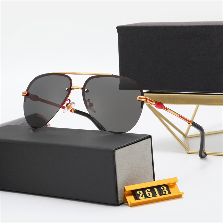 

Rectangular sunglasses men's sunglasses 24x36 poster frame men's designer glasses summer sunglasses men and women universal driving outdoor UV400 with box