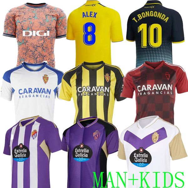 

22 23 Real Zaragoza Valladolid Soccer jerseys FRAN GAMEZ 2022 POMBO KAGAWA Football shirts KIDS away camiseta de futbol CAdiz Carnaval Sergi SPECIAL oscar third 666, Zaragoza away kids