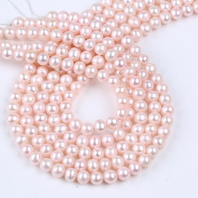 

Chains Wholesale Pink 6-7mm Potato Shape Freshwater Pearl Strand For Jewelry Making