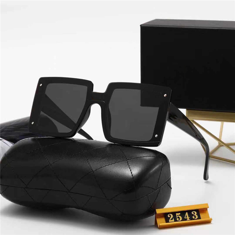 

Square sunglasses fashion sunglasses unique glasses 18x24 frame women's sunglasses men's sunglasses 2543 manufacturer direct sales multi-color with box