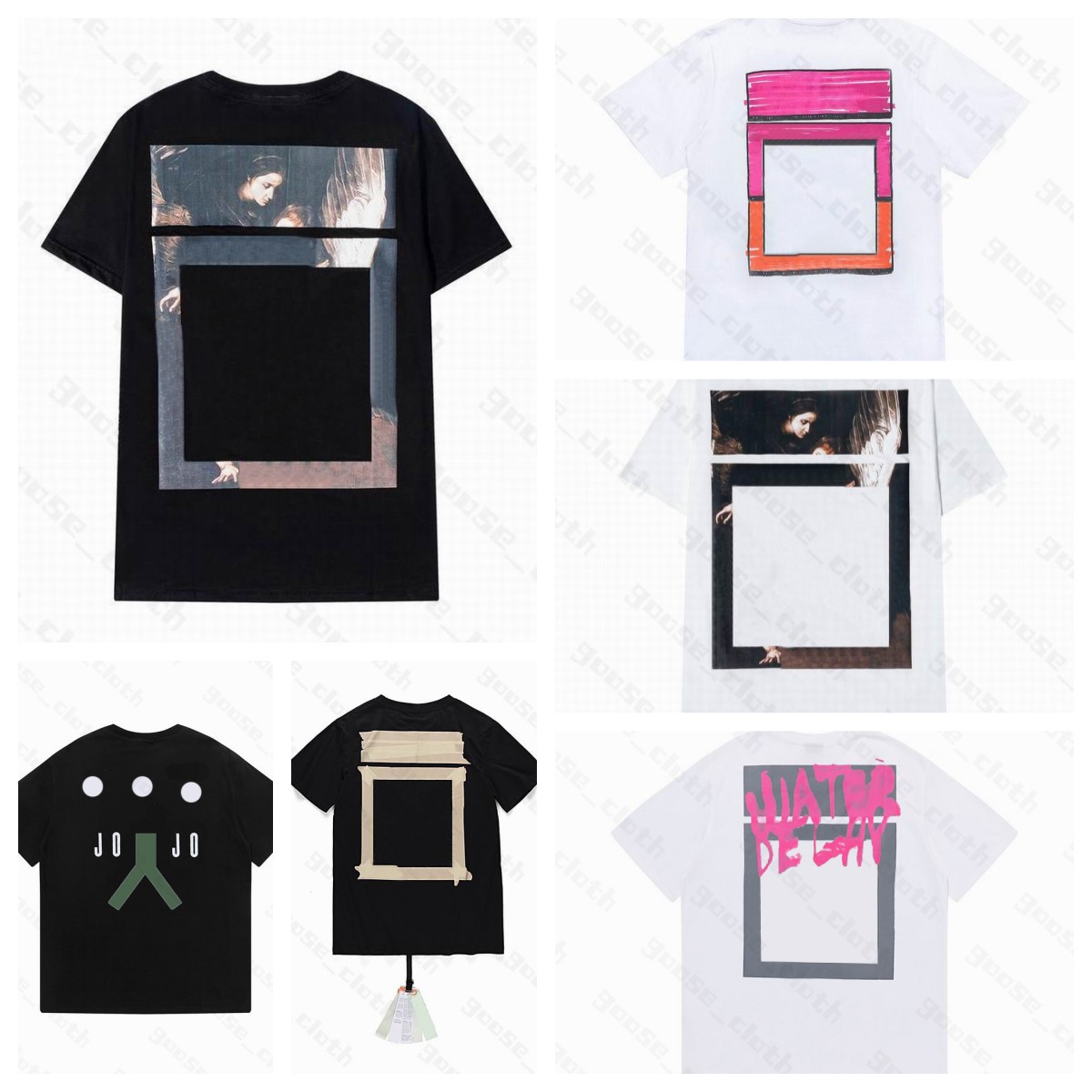 

2023 New Summer Mens Womens T Shirts Tees Fashion Tops Man Casual Shirt Clothing Streetwear White Shorts Sleeve Clothes Tee, Add postage