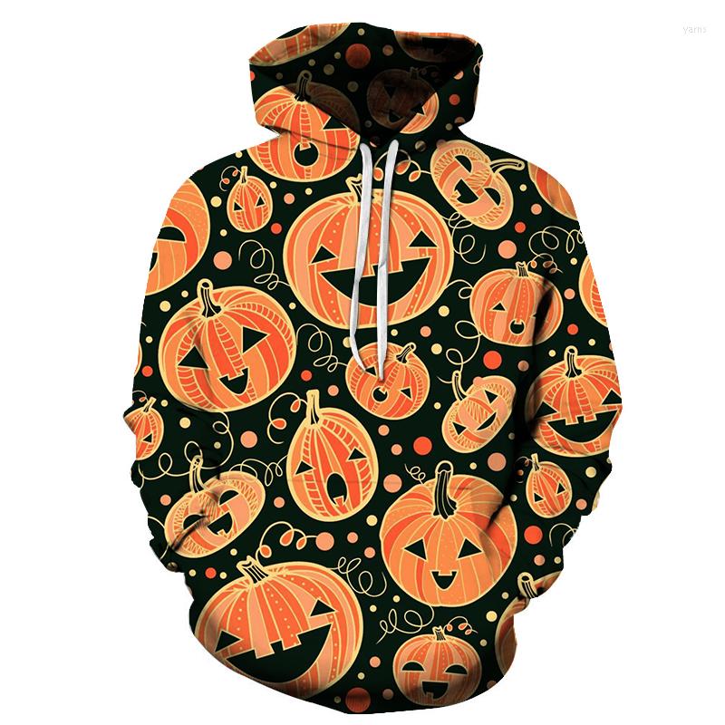 

Men' Hoodies Halloween Series 3D Sports Hoodie Hip-hop Fun Streetwear, Beige