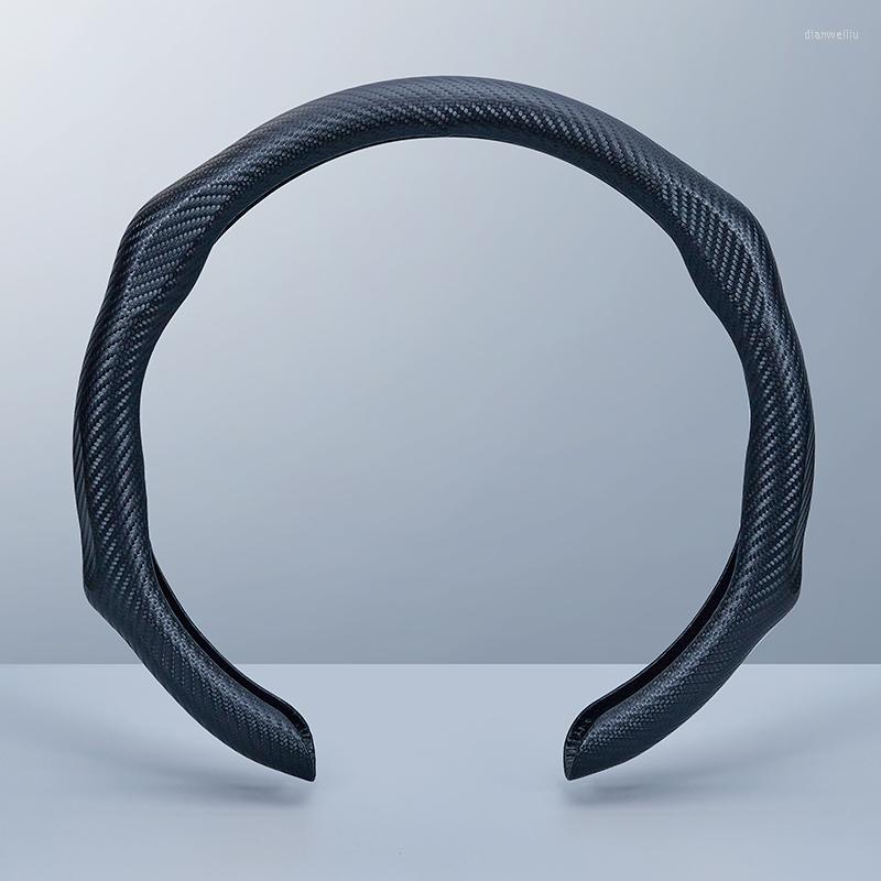 

Steering Wheel Covers Ultra-thin Wear-resistant Carbon Fiber Fashion Style Protective Sleeve For All Vehicle Models