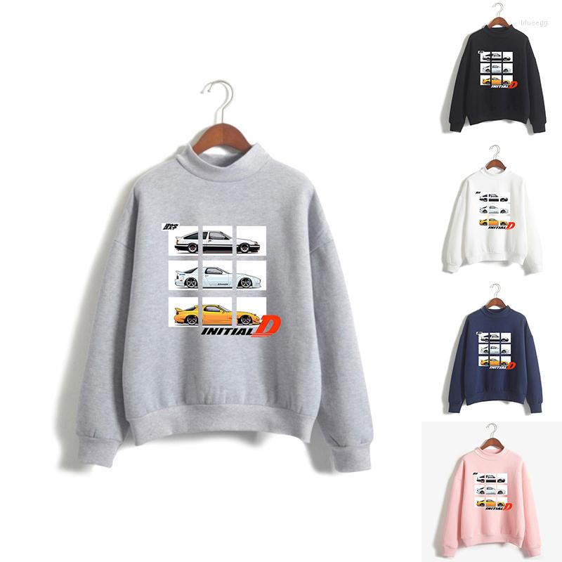 

Men's Hoodies Initial Drift Fashion Sport High Collar Casual Men Women Capless Sweatshirts Long Sleeve Unisex Hoodie Pullover Tops 4XL, 21