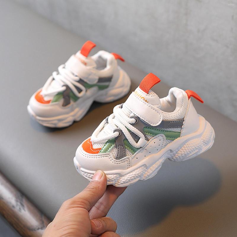 

Athletic Shoes 1-7 Years Toddler Infant Kids Baby Girls Boys Mesh Breathable Soft Sneakers Shoes#G30, Orange
