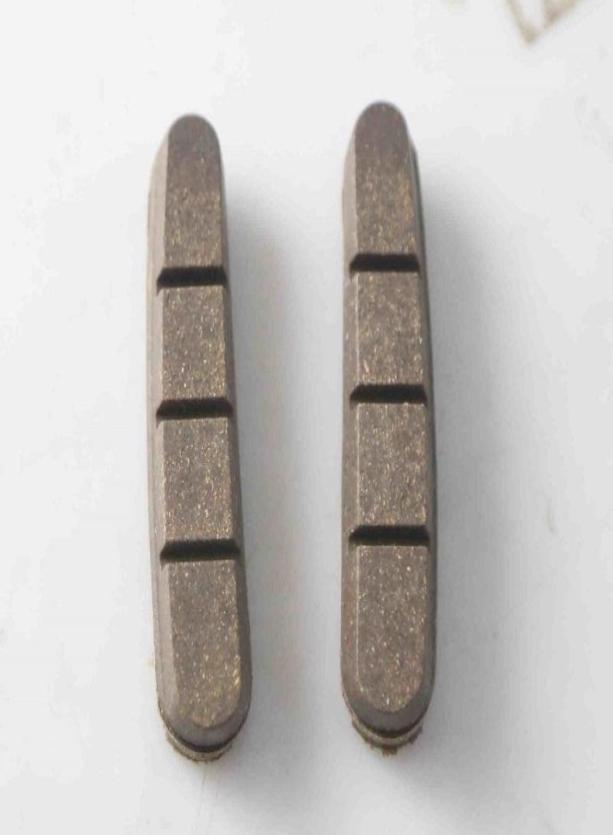 

Bike Brakes Bicycle Road TRACK Brake Pads Carbon Rim Shoes Brown RightLeft7684504