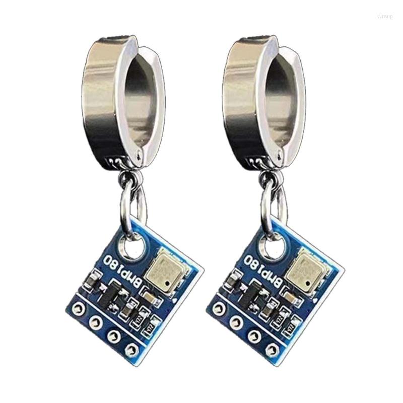 

Dangle Earrings Punk Trendy Cool Ear Clip Bungee Hip Hop Future Sense Jewelry 40GB