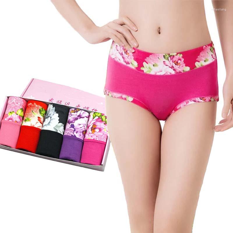 

Women' Panties 5 PCS Women' Sexy Underwear Cute Cotton Plus Size Briefs For Girl Ladies Lingerie Pink Pantys Underpants, Any type 5 pcs