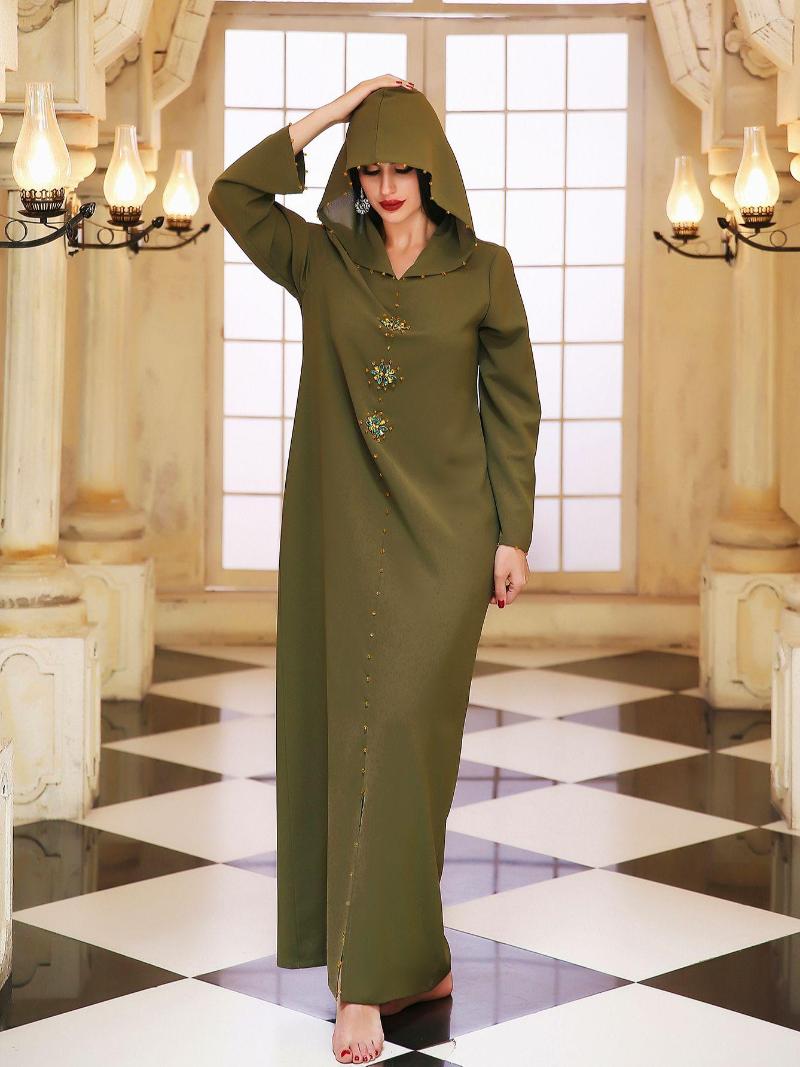 

Ethnic Clothing Robes Longue Femme Dubai Abaya Turkey Islam Arabic Muslim Hijab Long Dress Abayas Kaftans For Women Caftan Morocco Vestido