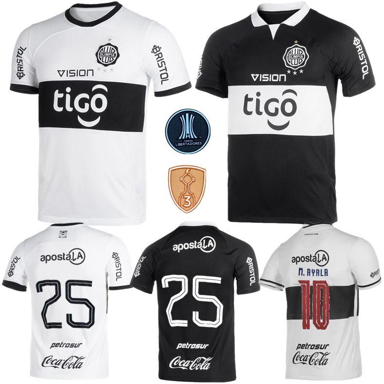 

2023 Club Olimpia retro soccer jerseys 2002 23 24 Asuncion Paraguay league Diego Duarte PERALTA Benitez classic vintage home away football shirt135, 2023 away libertadores jersey