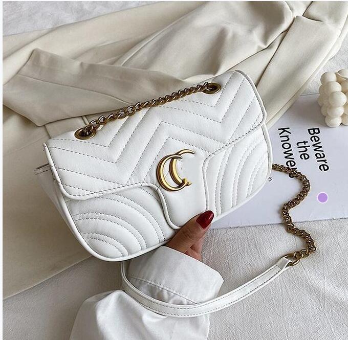 

Brand Messenger Bags Summer new trendy all-match women messenger bag chain leather fashion grils shoulder bag wrist bags G652