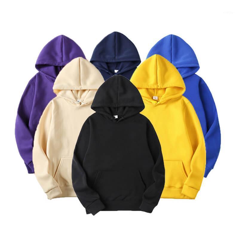 

Men's Hoodies & Sweatshirts Casual Oversized Unisex Sweatshirt Pullover Spring Autumn Warm Fleece Solid Color Hoodie Streetwear Tops, Pink