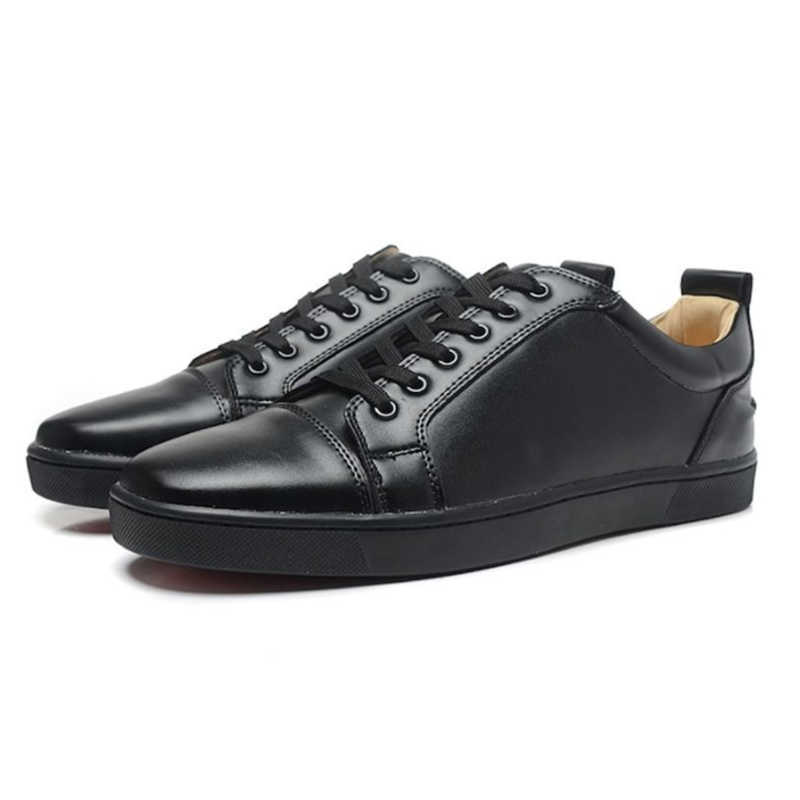 Chaussures de créateurs Chaussures de luxe Baskets Low Cut suédées pour hommes et femmes Chaussures de fête de mariage Vraiment en cuir grande ta