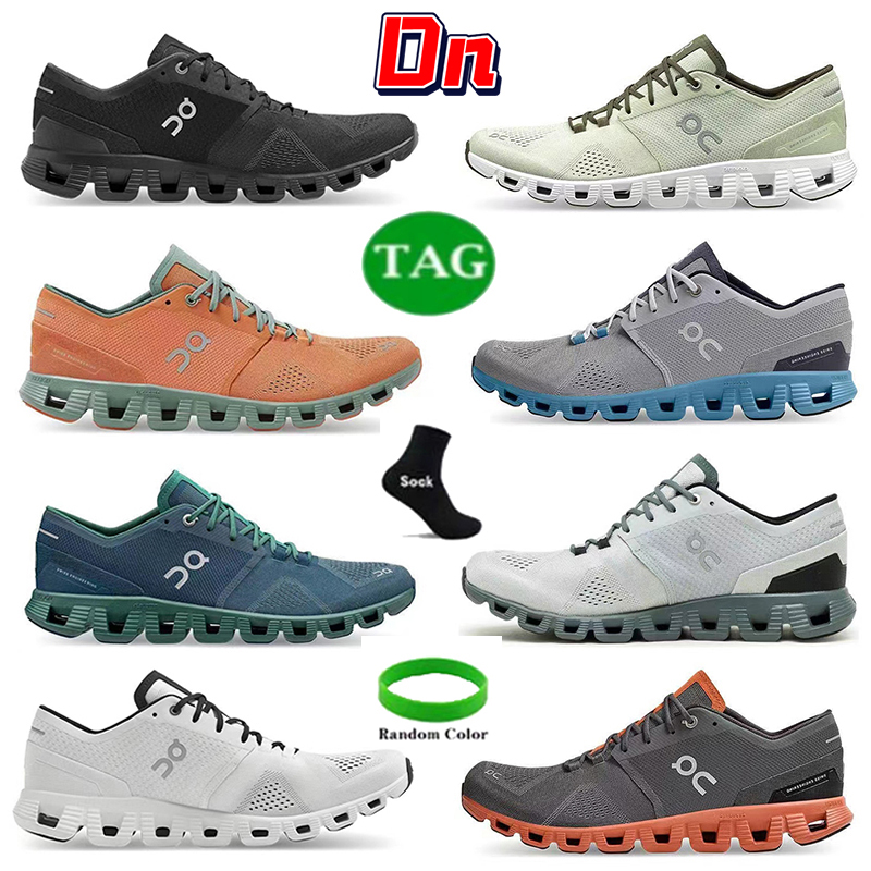 

New on cloud Casual shoes mens Designer clouds X running Sneakers Federer workout and cross trainning shoe ash black alloy grey Aloe Storm men women Sports trainers, 7# storm blue