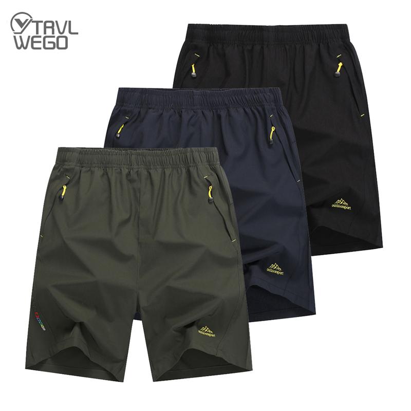 

Hunting Shorts TRVLWEGO Men's Summer Quick Dry Breathable Outdoor Sportswear Mountainskin Hiking Running Camping Male Trousers, Gray