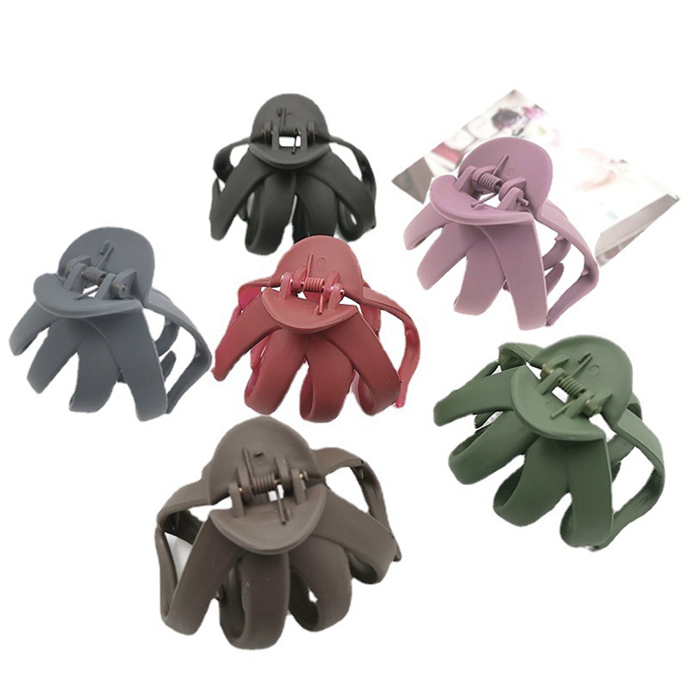 

New Hot Solid Color Ribbon Shark Clip Female Simple Temperament Hair Clip Fashion Hairpins Hair Claws Hair Accessories 1685, As option show