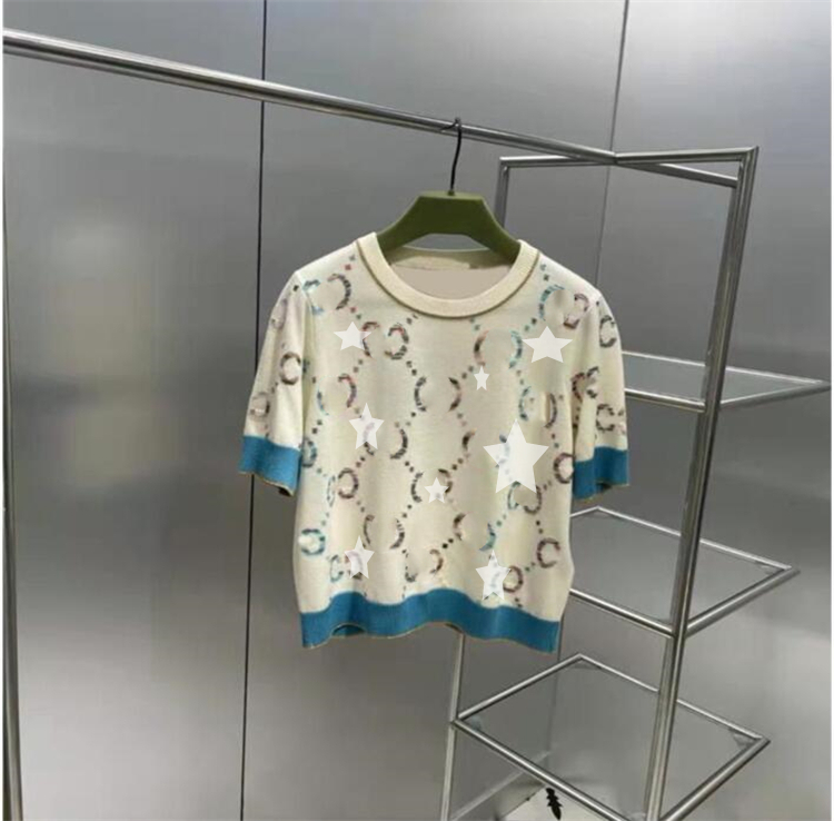 

23GGSS NEW Women' Knits Tees Sweaters Luxury brand Casual Women Cardigan designer Sweater T-Shirts, Beige