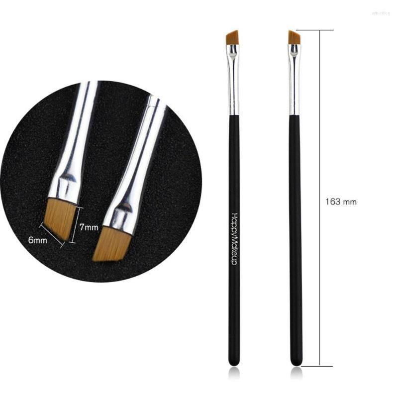 

Makeup Brushes 2Pcs Brush Cosmetic Face Nose Concealer Foundation Eyebrow Eyeliner Blush Powder Tool