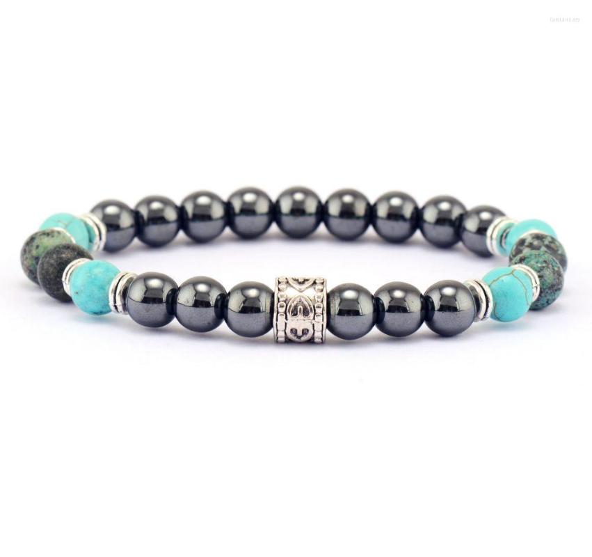 

Strand Spiritual Beaded Bracelet High End 2023 Stone 8MM Elastic Bangle Hiphop Men's Jewelry Dropship Suppliers Wholesale
