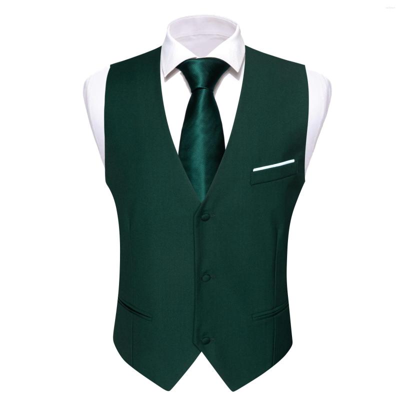 

Men's Vests Novelty Olive Green Men Vest Suit Necktie Set Fashion Slim Fit V-Neck Waistcoat Casual Groom Wedding Party Designer Barry.Wang, Dm-2418