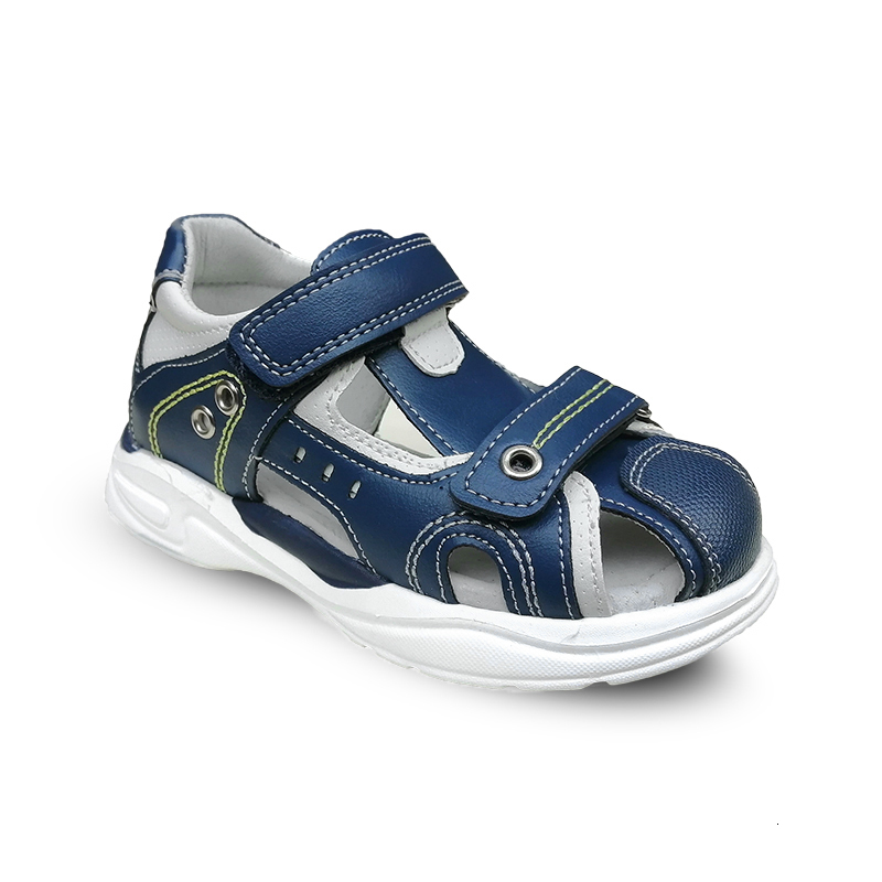 

Sandals Orthopedic summer Children Back Hard Boy shoesinner 135195cm soft outsole Shoes KidBaby shoes 230220, White