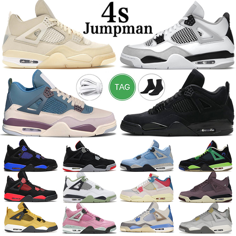 

Jumpman 4 4s Mens Basketball Shoes Military Black Cat Canvas Red Thunder Pokemones Snorlaxs University Blue Off Doernbecher White Cactus Jack Trainers Sneakers