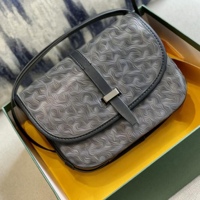 

top Luxury designer famous Women bags handbags Goya WOODY messenger bag single handbag canvas fashion Beach bags travel wholesale Crossbody Shoulder Wallet Purses, Navy blue