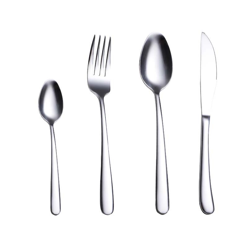 

304 stainless steel cutlery silver fork lodge silver fork, Deep blue
