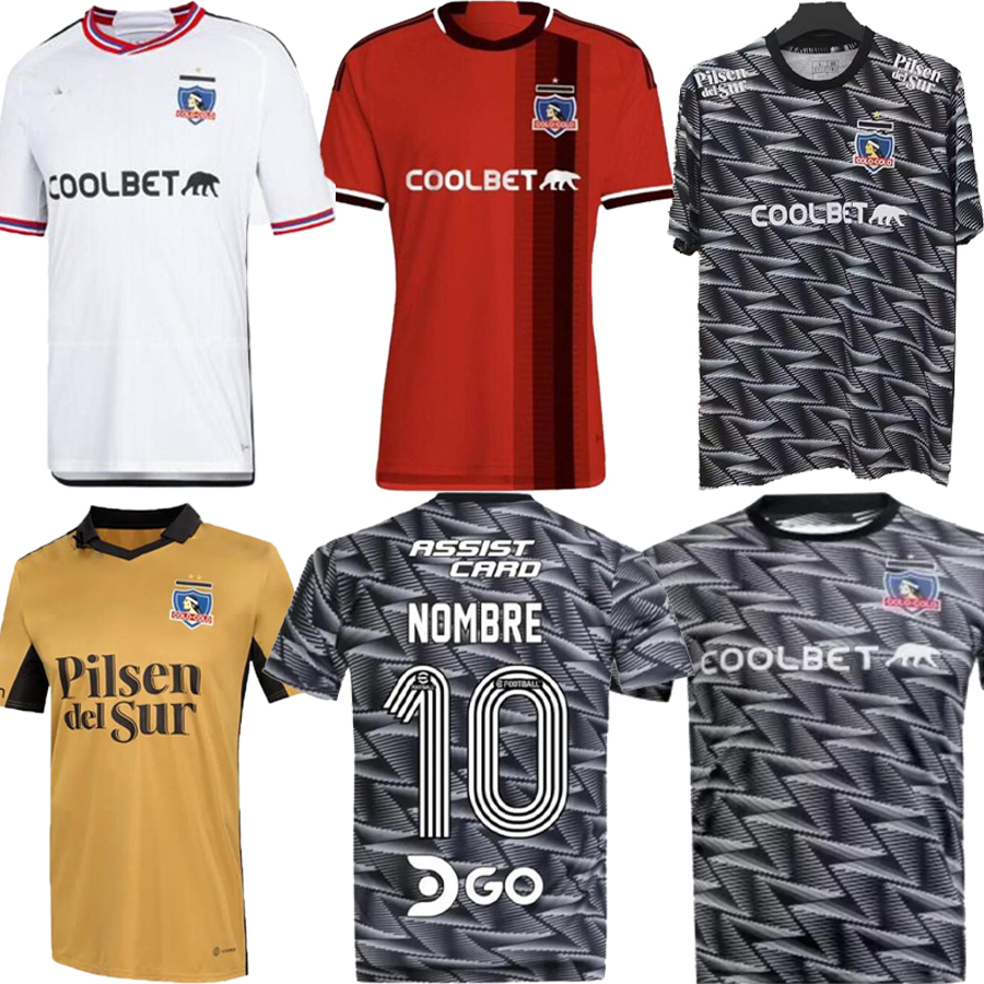 

2023 2024 Colo-Colo Soccer Jerseys COSTA SOLARI FALCON maillot de football Kit Colo MORALES BOLADOS L.GIL SUAZO CRUZ OPAZO JARA AMOR FUENTES Camiseta futol, Black