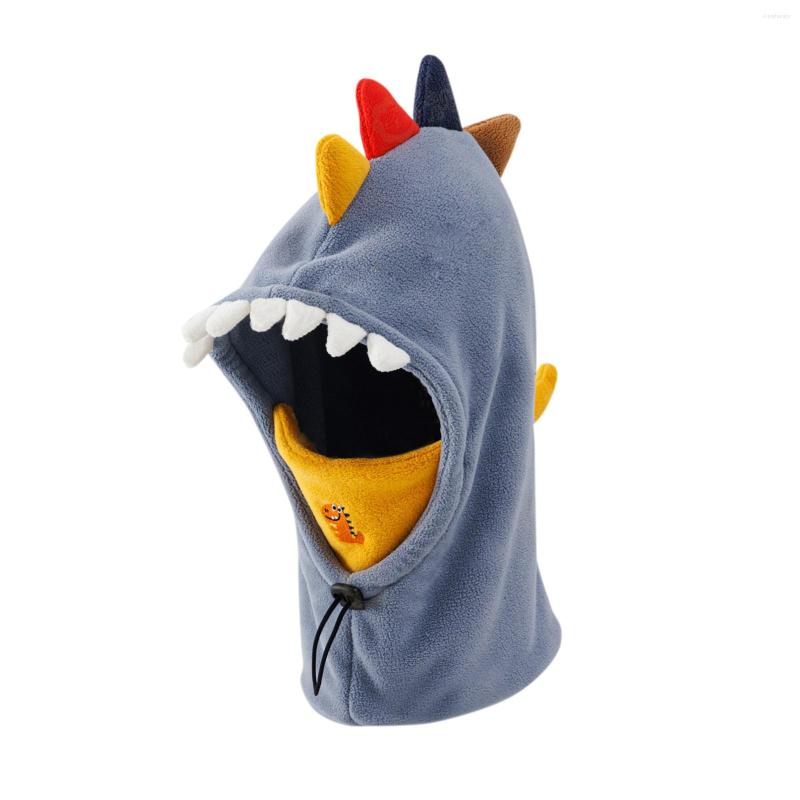 

Berets Winter Children Cap Warm Soft Waxy Animal City Ear Protection Cute, Red