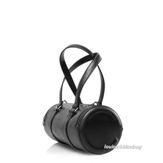 

for bag Fashionable small duffle people ins black cylinder bag portable one shoulder diagonal cross bag for women, With logo
